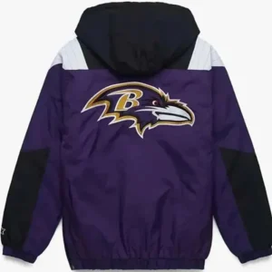 Baltimore Ravens Starter Jacket Back Look