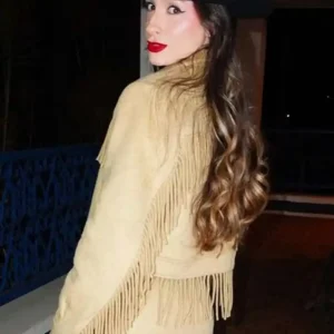 Bárbara Fortunato Guedes Captiva Farm Olímpia Fringe Jacket