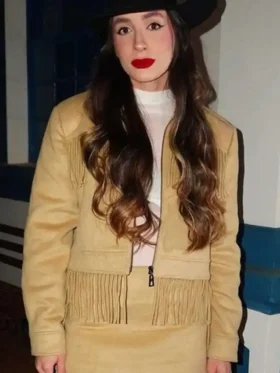 Bárbara Fortunato Guedes Captiva Farm Olímpia Fringe Jacket