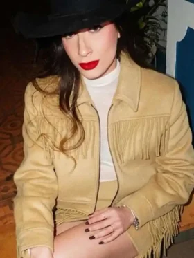 Bárbara Fortunato Guedes Captiva Farm Olímpia Fringe Jacket