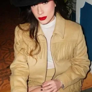 Bárbara Fortunato Guedes Captiva Farm Olímpia Fringe Jacket