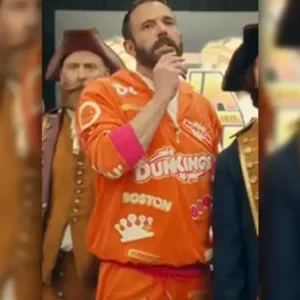 Ben Affleck DunKings Tracksuit Front Look