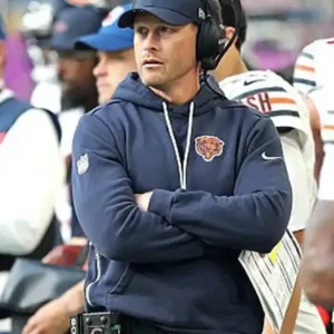 Ben Johnson Chicago Bears Sideline Hoodie