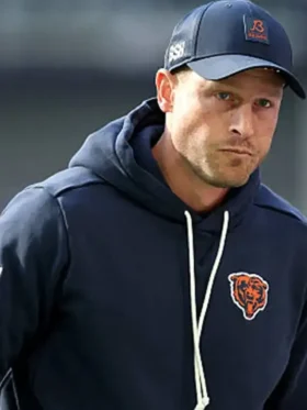 Ben Johnson Chicago Bears Sideline Hoodie