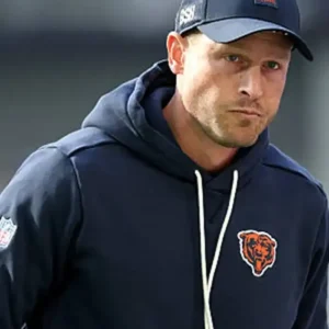 Ben Johnson Chicago Bears Sideline Hoodie
