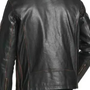 Black Rivet Leather Jacket