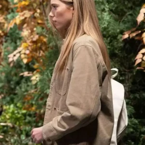 Bluesy Burke General Hospital Brown Jacket Front Look