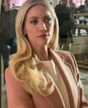 Brittany Snow The Beast in Me Pink Blazer
