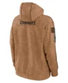 Brown Cowboys Hoodie Back look