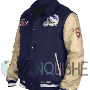Buffalo Bills Varsity Bomber Jacket left van