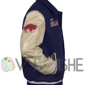 Buffalo Bills Varsity Bomber Jacket right van