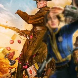 Buy Cooper Howard Fallout S02 Premiere Ghoul Leather Coat