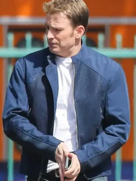 Captain America The Winter Soldier Jacket Front Look