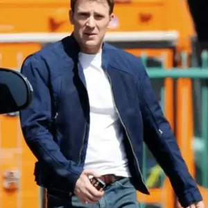 Captain America The Winter Soldier Jacket Front Look