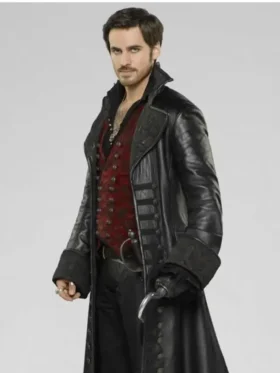 Captain Hook Colin O’Donoghue Once Upon A Time Coat Front Look