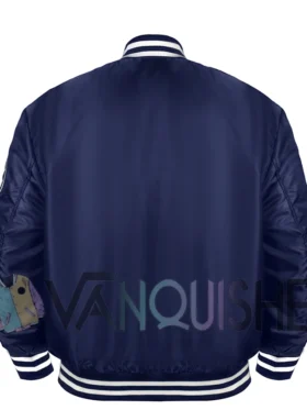 Chicago American Giants Script Varsity Jacket back van