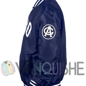 Chicago American Giants Script Varsity Jacket left van