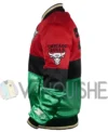 Chicago Bulls 75th Anniversary Color Block Satin Jacket