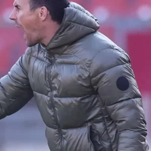 Christian Eichner Karlsruher SC Puffer Jacket Front Look