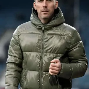 Christian Eichner Karlsruher SC Puffer Jacket Front Look