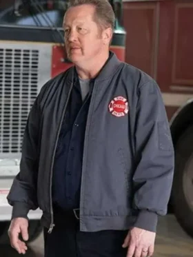 Christian Stolte Chicago Fire Cotton Bomber Jacket