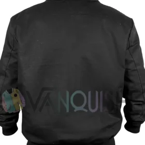 Cincinnati Reds Black Workwear Jacket Back Look