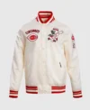 Cincinnati Reds Retro Classic Rib Jacket Front Look
