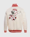 Cincinnati Reds Retro Classic Rib Jacket Back Look