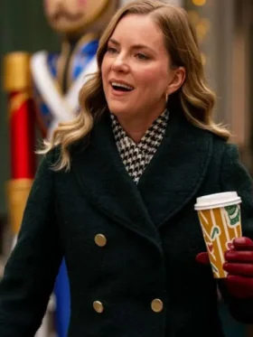 Cindy Busby There’s No Place Like Christmas Trench Coat