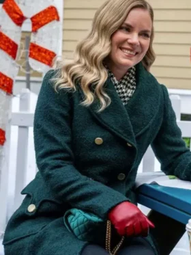 Cindy Busby There’s No Place Like Christmas Trench Coat