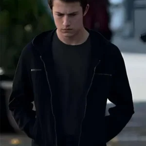 Clay Jensen 13 Reasons Why Black Hoodie