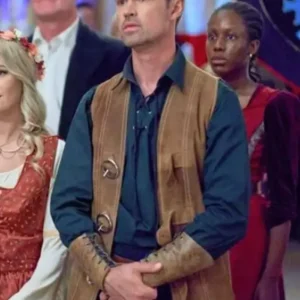 Corey Sevier Road Trip Romance Brown Suede Leather Vest Front Look