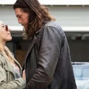 Craig Cody An­i­mal King­dom S04 Black Leather Jacket