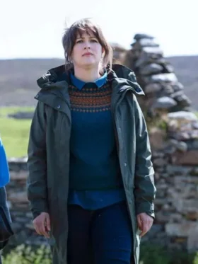 DS Alison McIntosh Shetland S08 Green Jacket