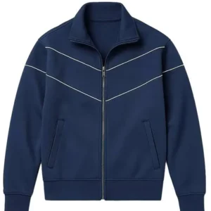Dana Dang Brilliant Minds Blue Jacket Front Look