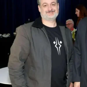 Dave Filoni The Mandalorian and Grogu Cotton Jacket Front Look
