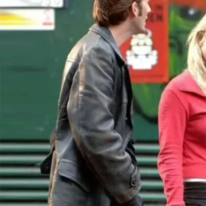 David Tennant Doctor Who Leather Peacoat