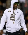Deion Sanders I Ain’t Hard 2 Find Hoodie Front Look