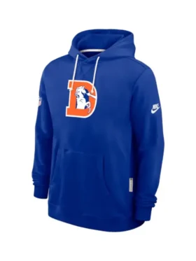 Denver Broncos Pullover Hoodie front look