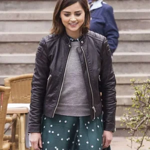 Doctor Who Clara Oswald Jacket Front Look