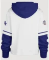 Dodgers ’47 White and Royal Blue Hoodie Back look