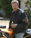 Dr. Gregory House Hugh Laurie Leather Jacket Front look