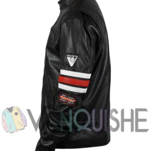 Dr. Gregory House Hugh Laurie Leather Jacket left