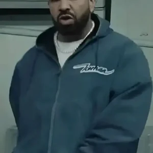 Drake Iceman Hooded Jacket Front Look