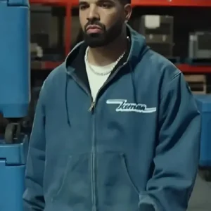 Drake Iceman Hooded Jacket Front Look