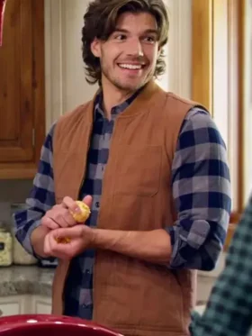 Drake Kuyper Finding Mr. Christmas Brown Vest