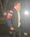 Drake Maye Leather Patriots Jacket