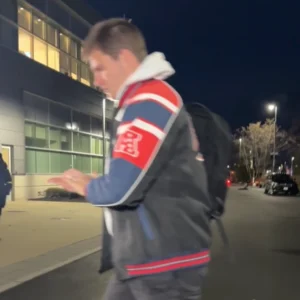 Drake Maye New England Patriots Bomber Jacket