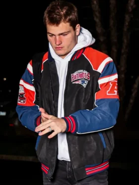 Drake Maye Patriots Jacket