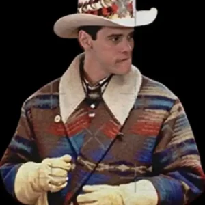 Dumb and Dumber Lloyd Cowboy Coat Front Look